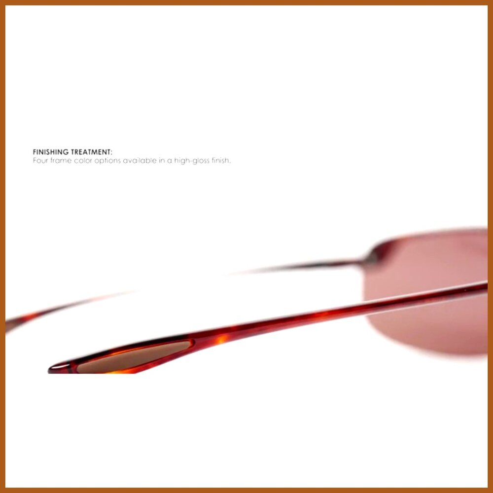 Polarized Hookipa Rectangular Sunglasses With Lig… - image 7